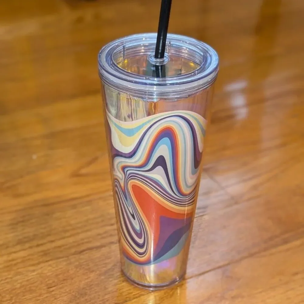 Starbucks PRIDE Rainbow Venti Cold‎ Venti Coffee Tumbler Cup